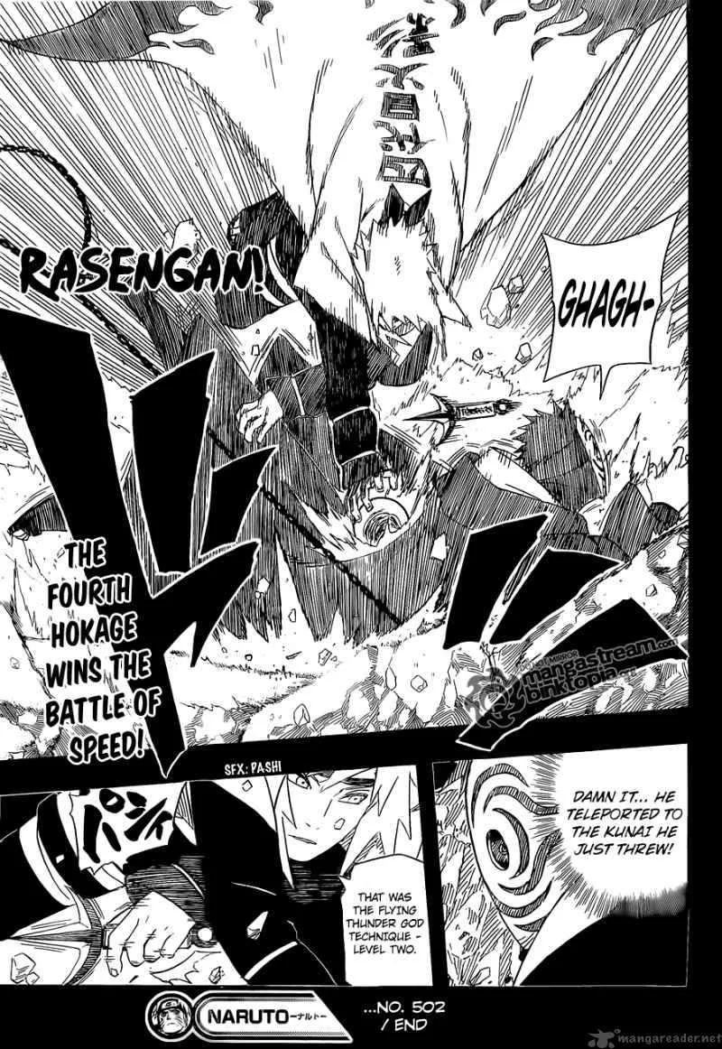 Naruto Chapter 502 page 16