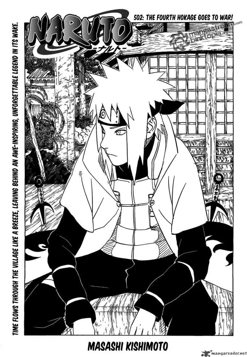 Naruto Chapter 502 page 1