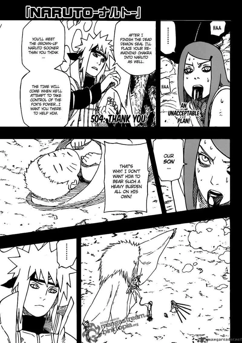 Naruto Chapter 504 page 1