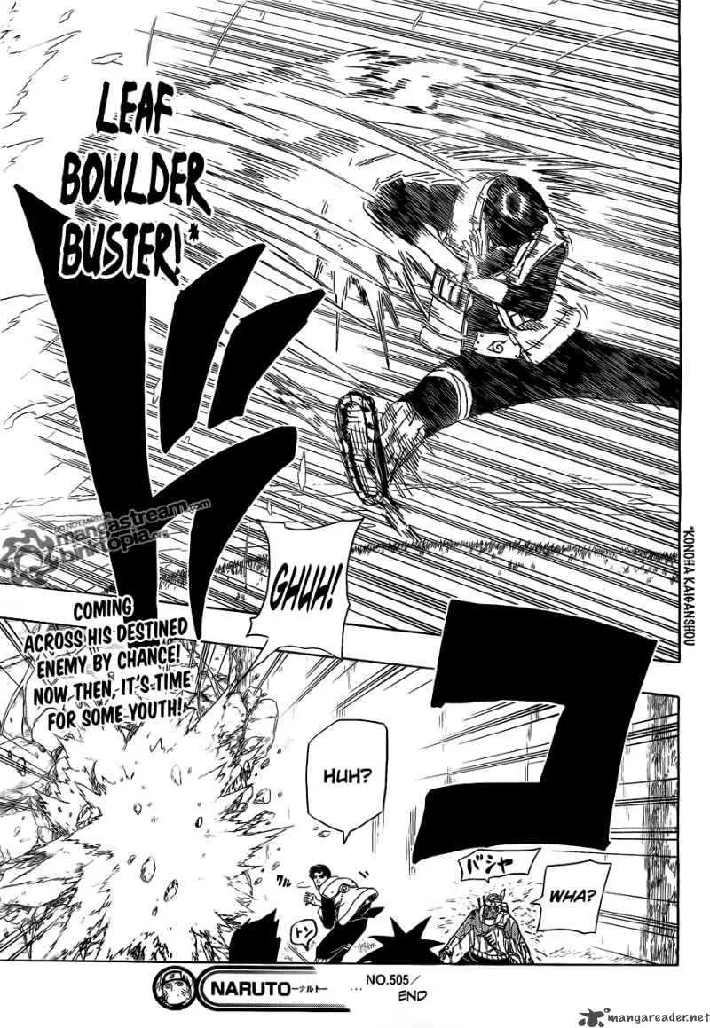 Naruto Chapter 505 page 17
