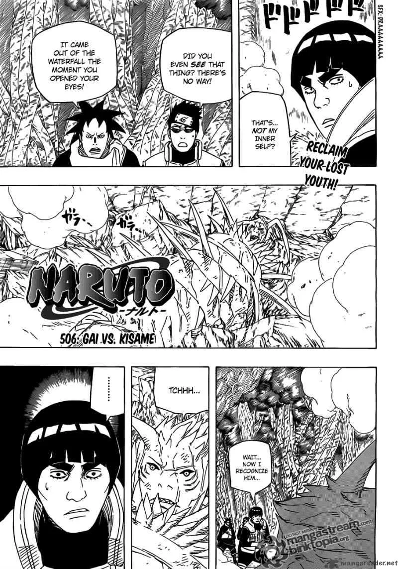 Naruto Chapter 506 page 1