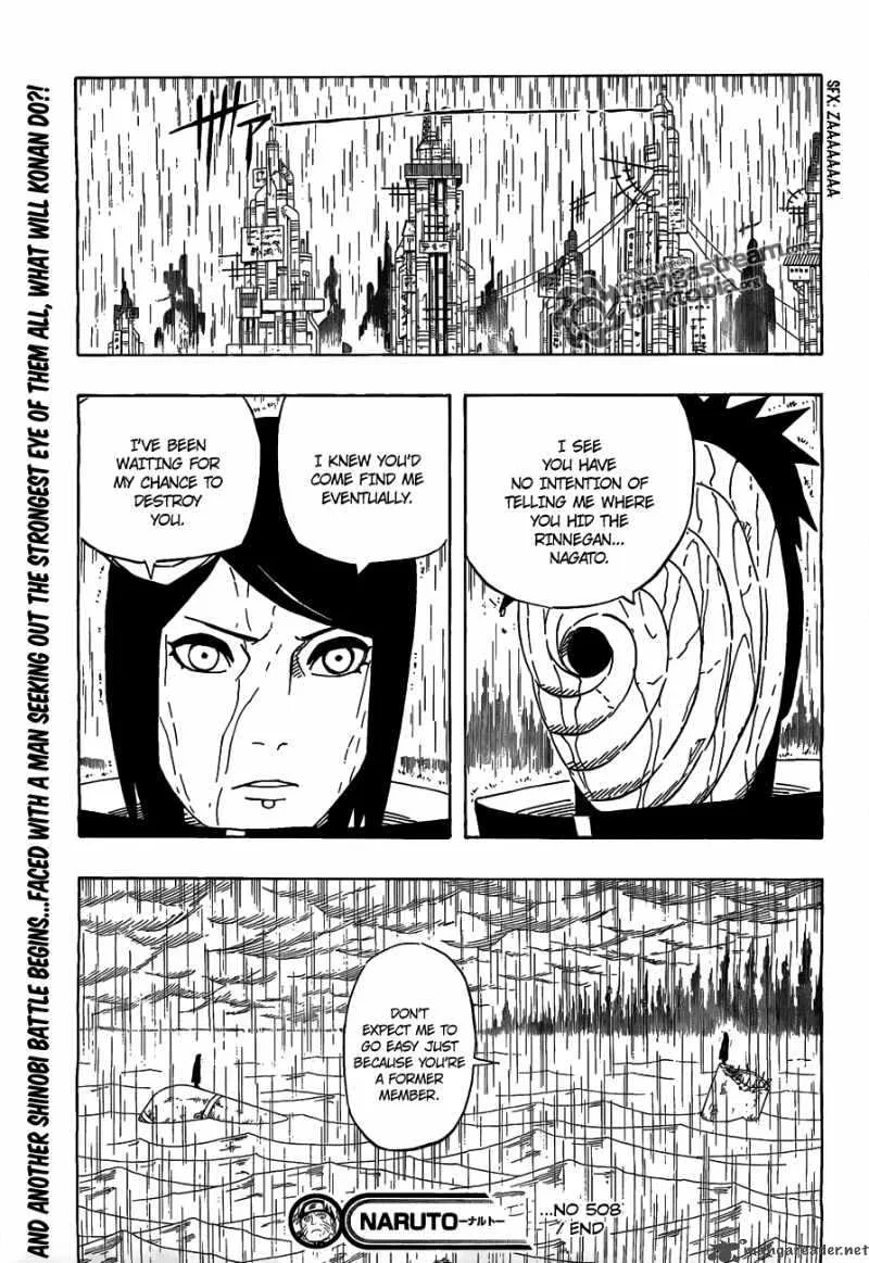 Naruto Chapter 508 page 16