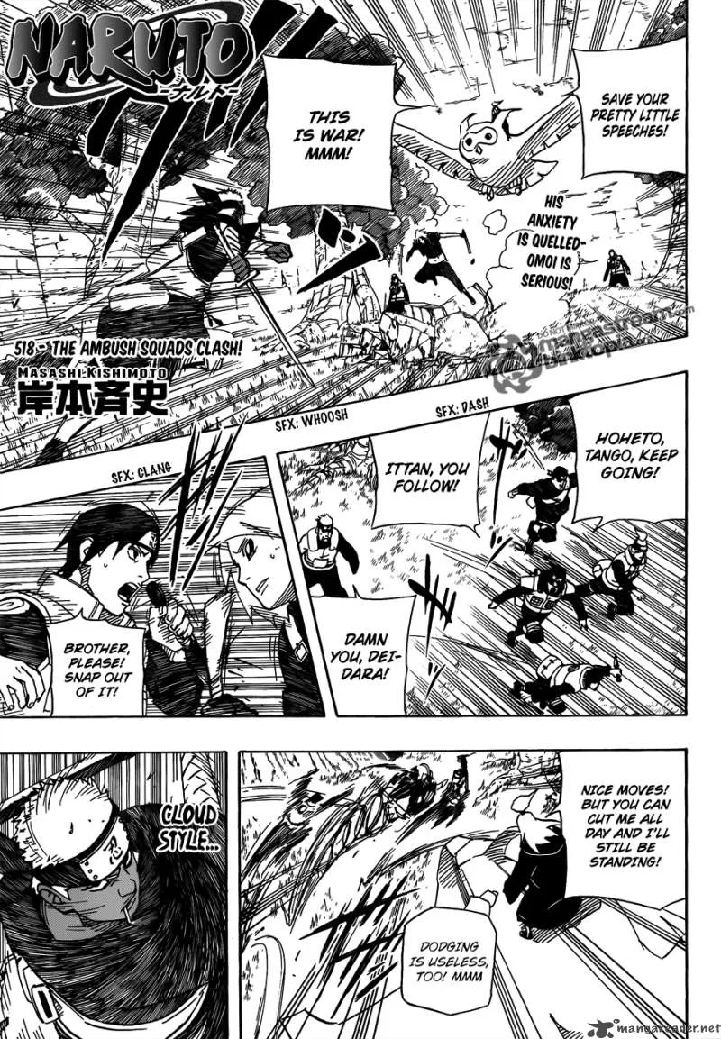 Naruto Chapter 518 page 1