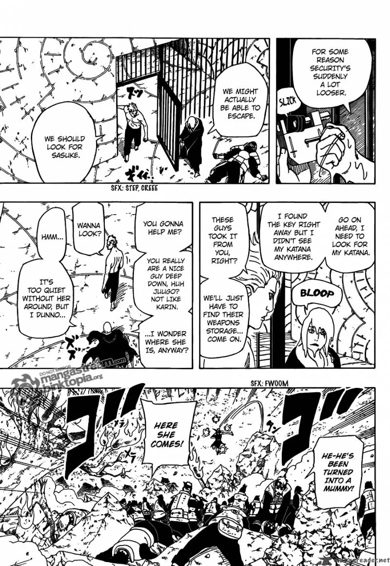 Naruto Chapter 522 page 11