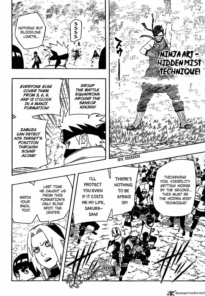 Naruto Chapter 522 page 8