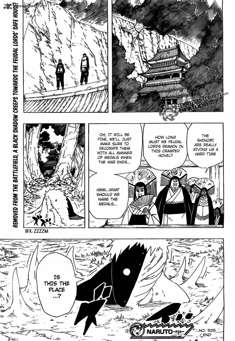 Naruto Chapter 525 page 17