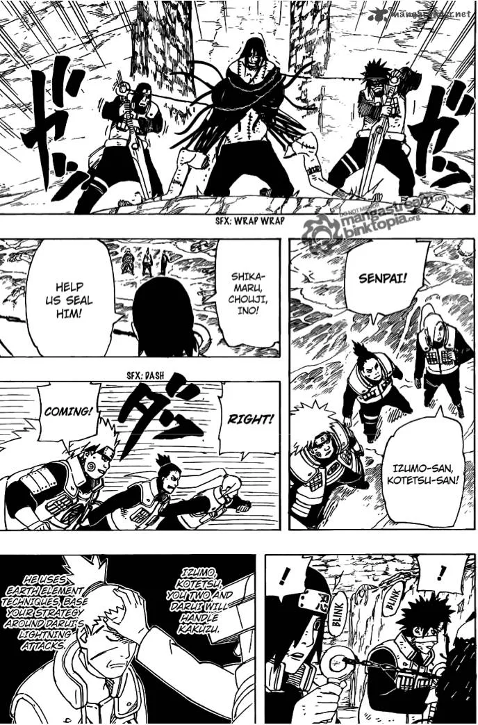 Naruto Chapter 530 page 9