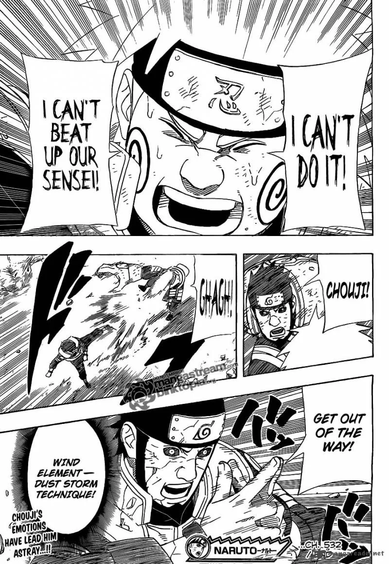 Naruto Chapter 532 page 17