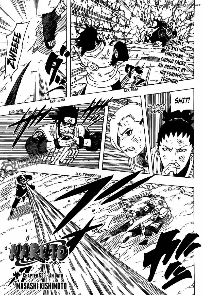 Naruto Chapter 533 page 1