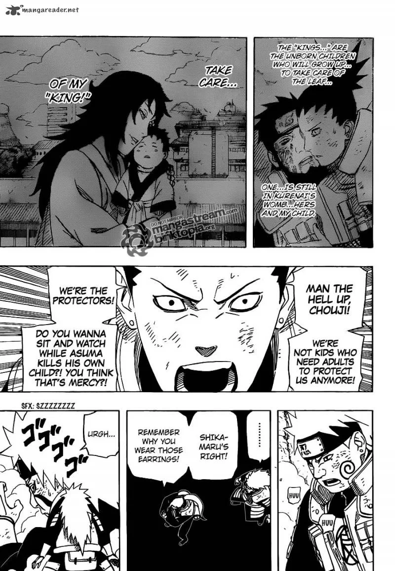 Naruto Chapter 533 page 11