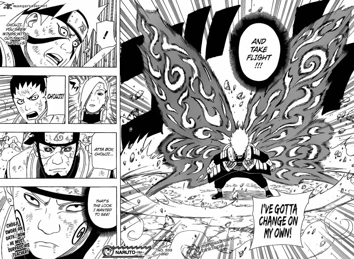 Naruto Chapter 533 page 16