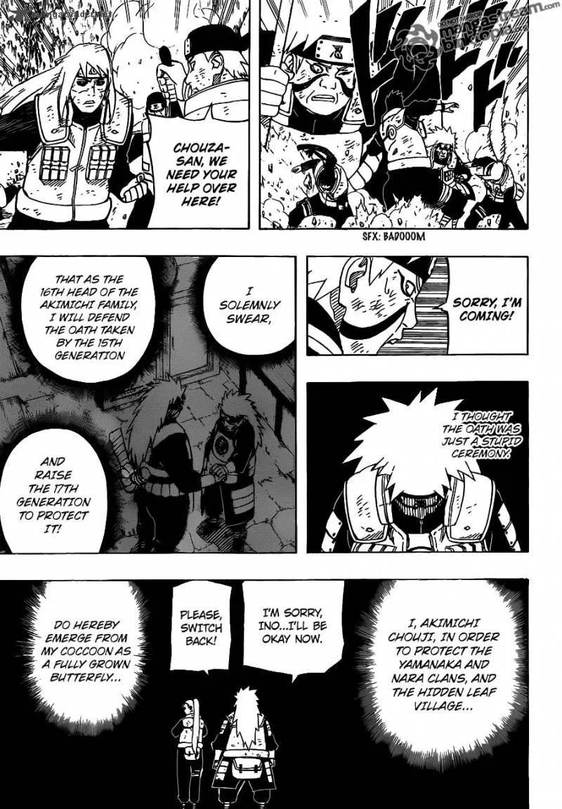 Naruto Chapter 533 page 15