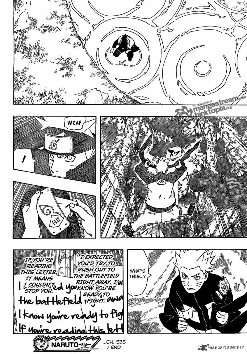 Naruto Chapter 535 page 17