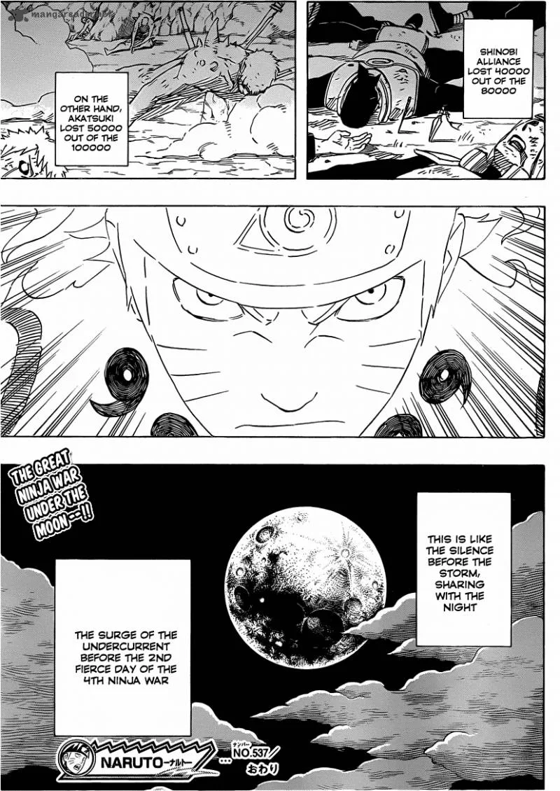 Naruto Chapter 537 page 15
