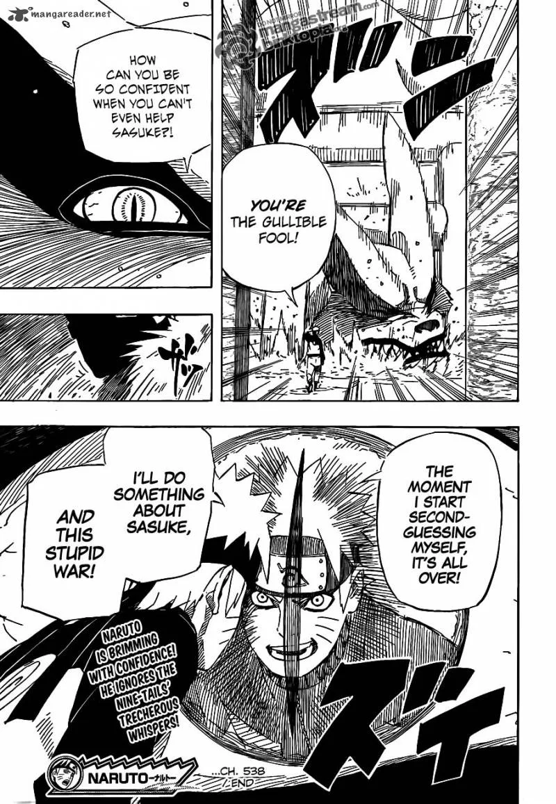 Naruto Chapter 538 page 17