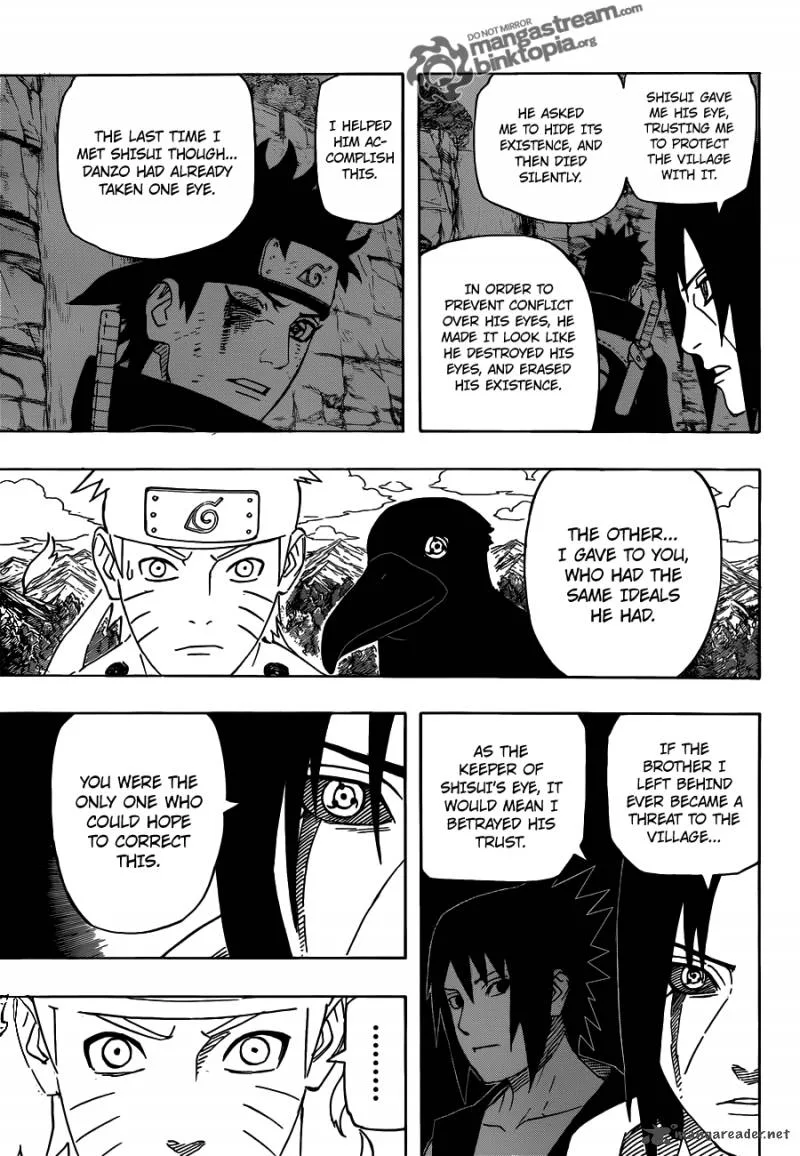 Naruto Chapter 550 page 11
