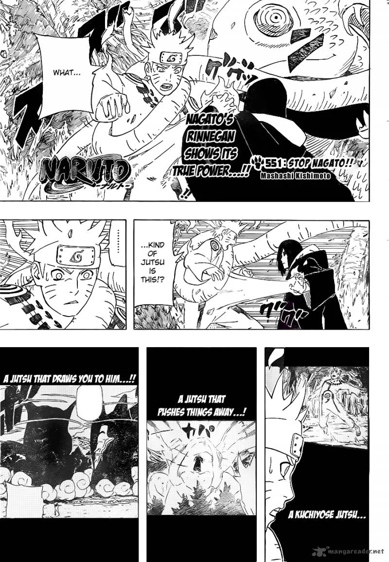 Naruto Chapter 551 page 1
