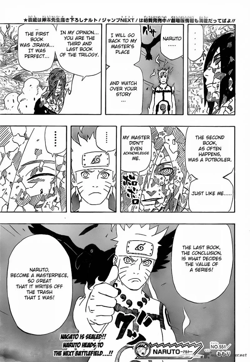 Naruto Chapter 551 page 15