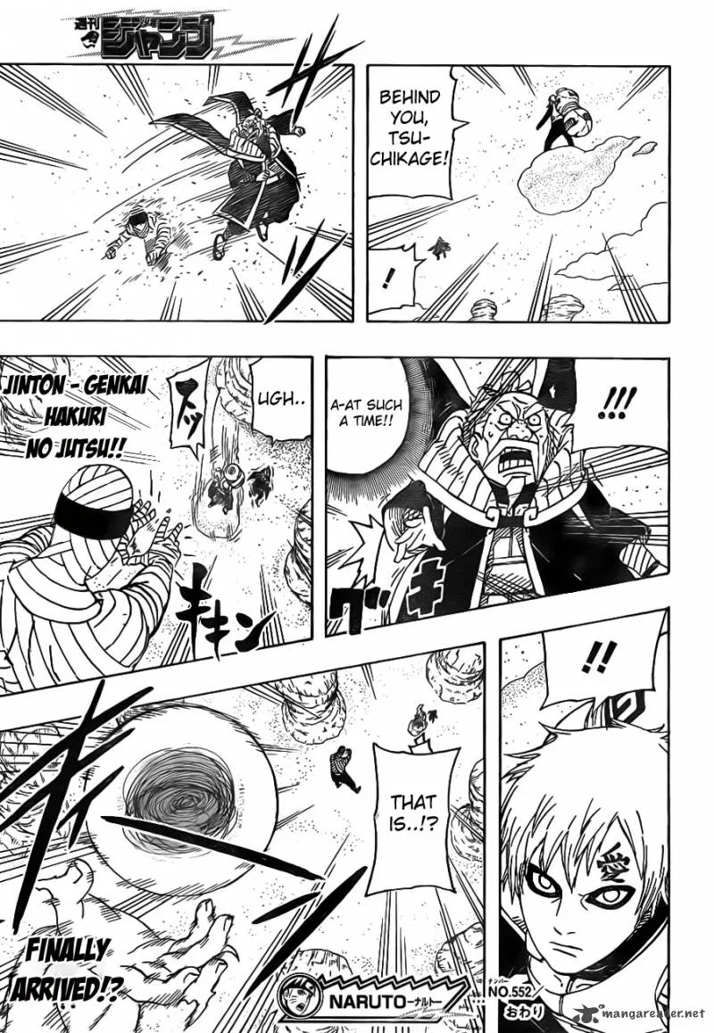 Naruto Chapter 552 page 17