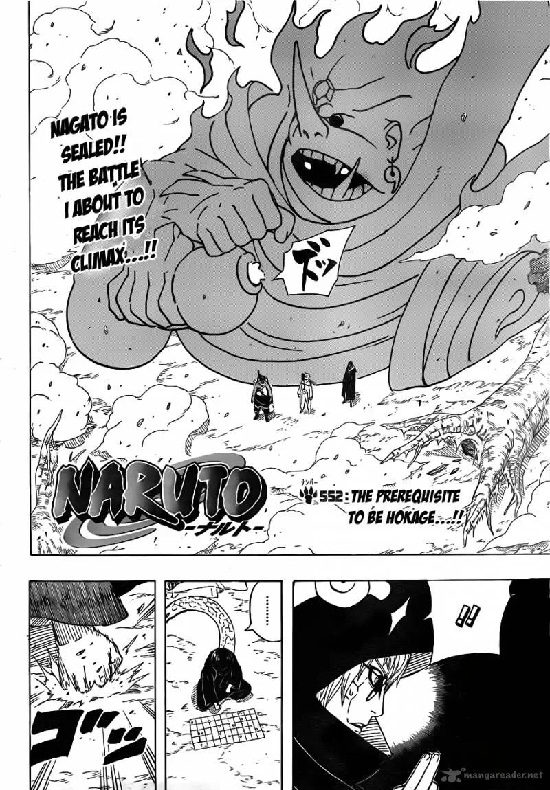 Naruto Chapter 552 page 2