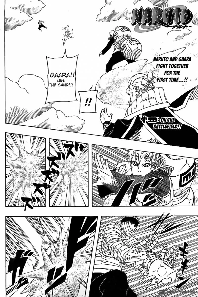 Naruto Chapter 553 page 2