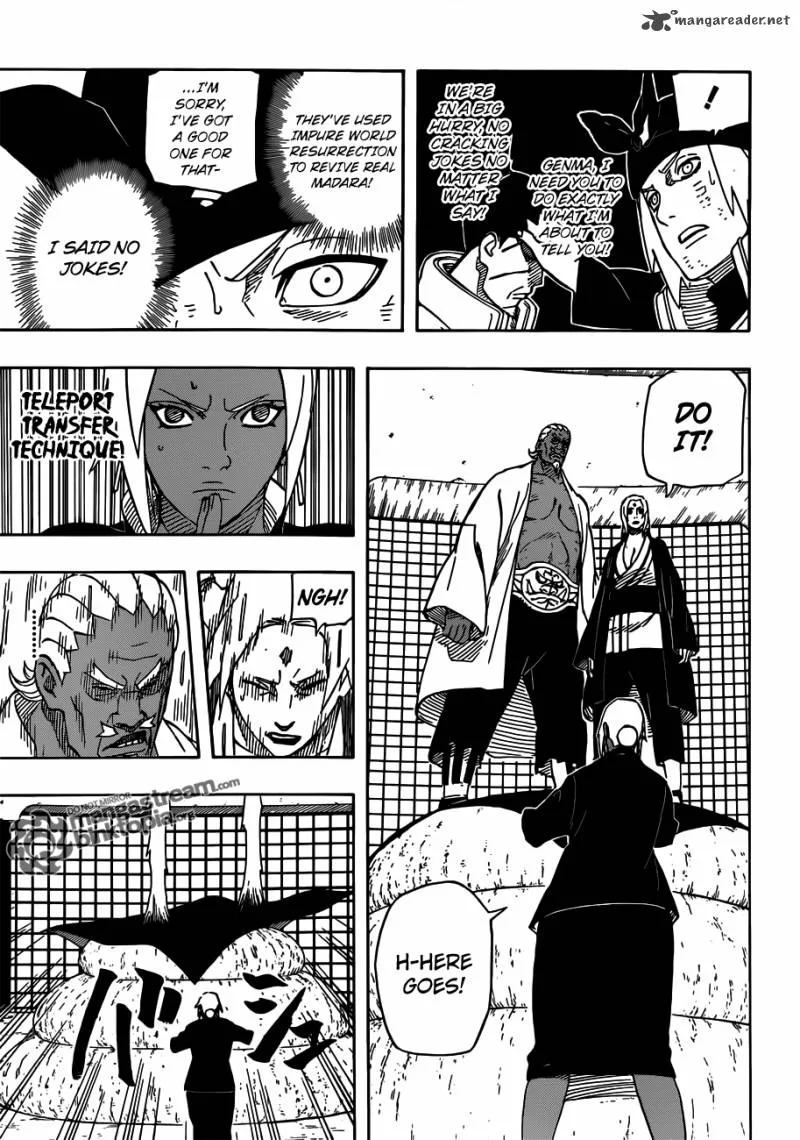 Naruto Chapter 562 page 11