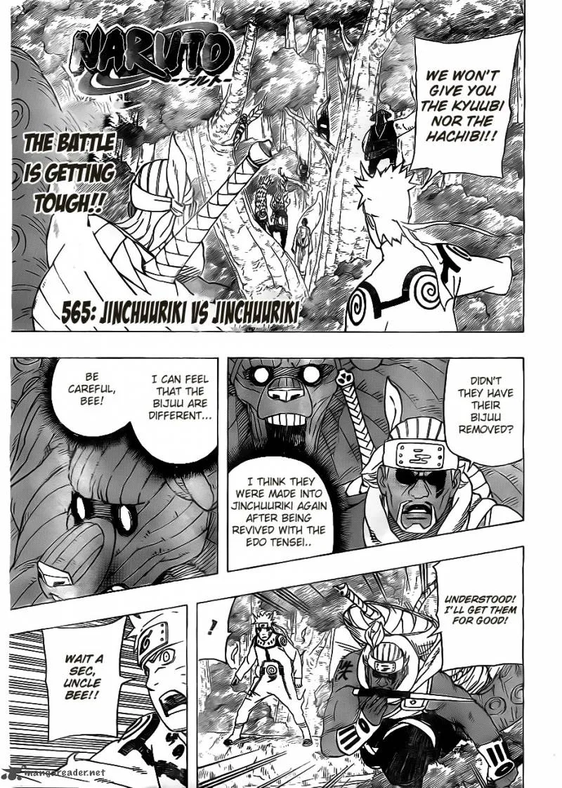 Naruto Chapter 565 page 1