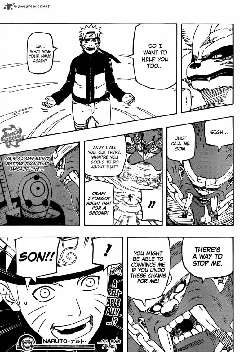 Naruto Chapter 568 page 16