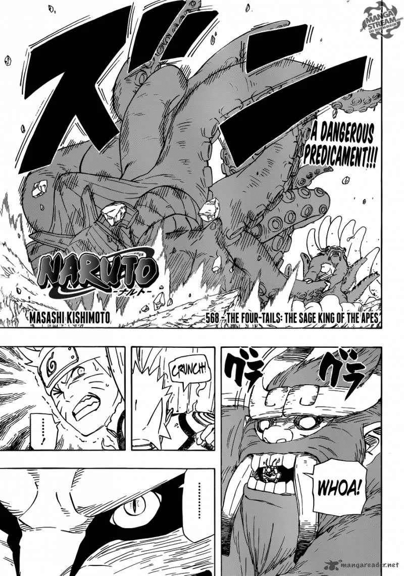 Naruto Chapter 568 page 1