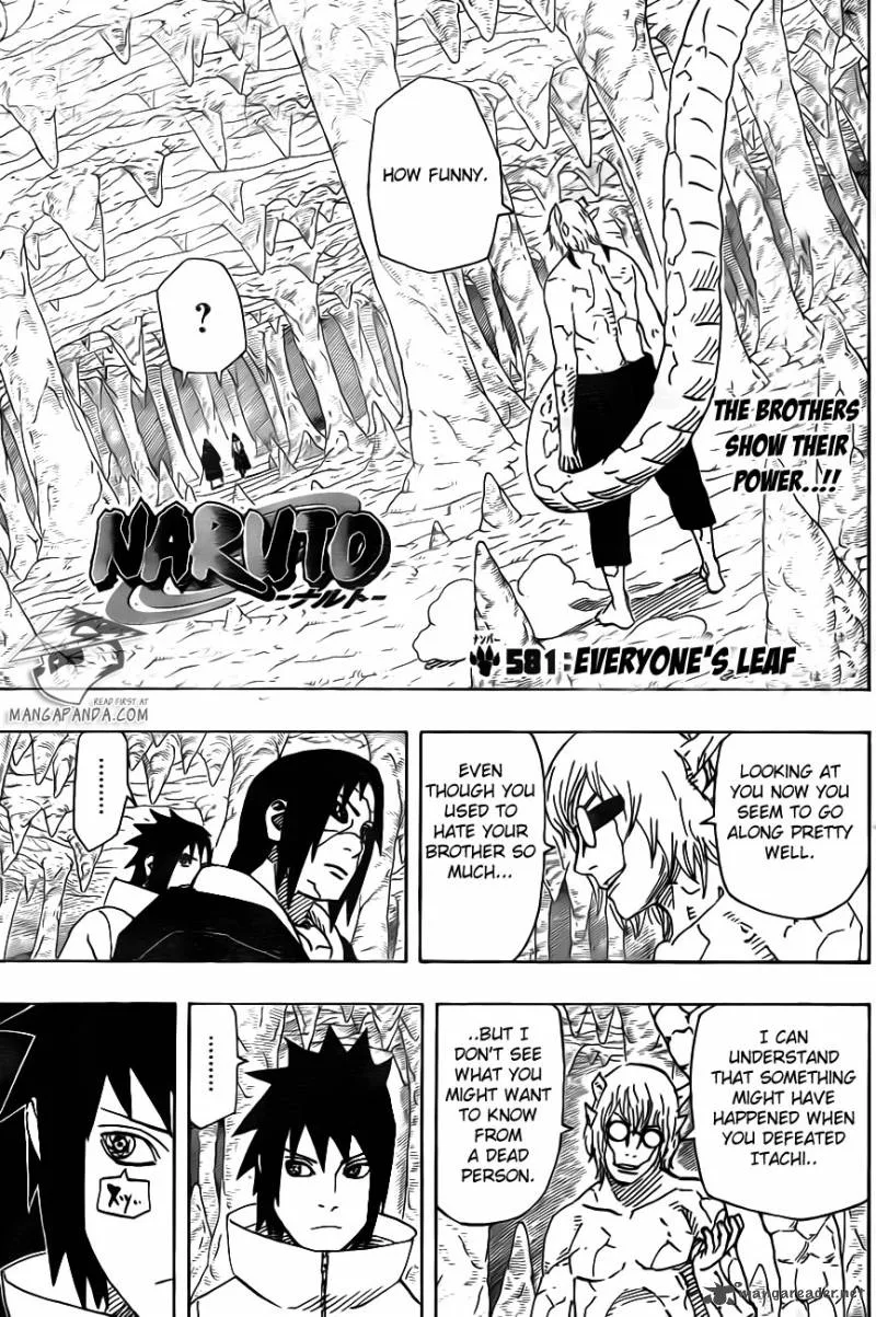 Naruto Chapter 581 page 2