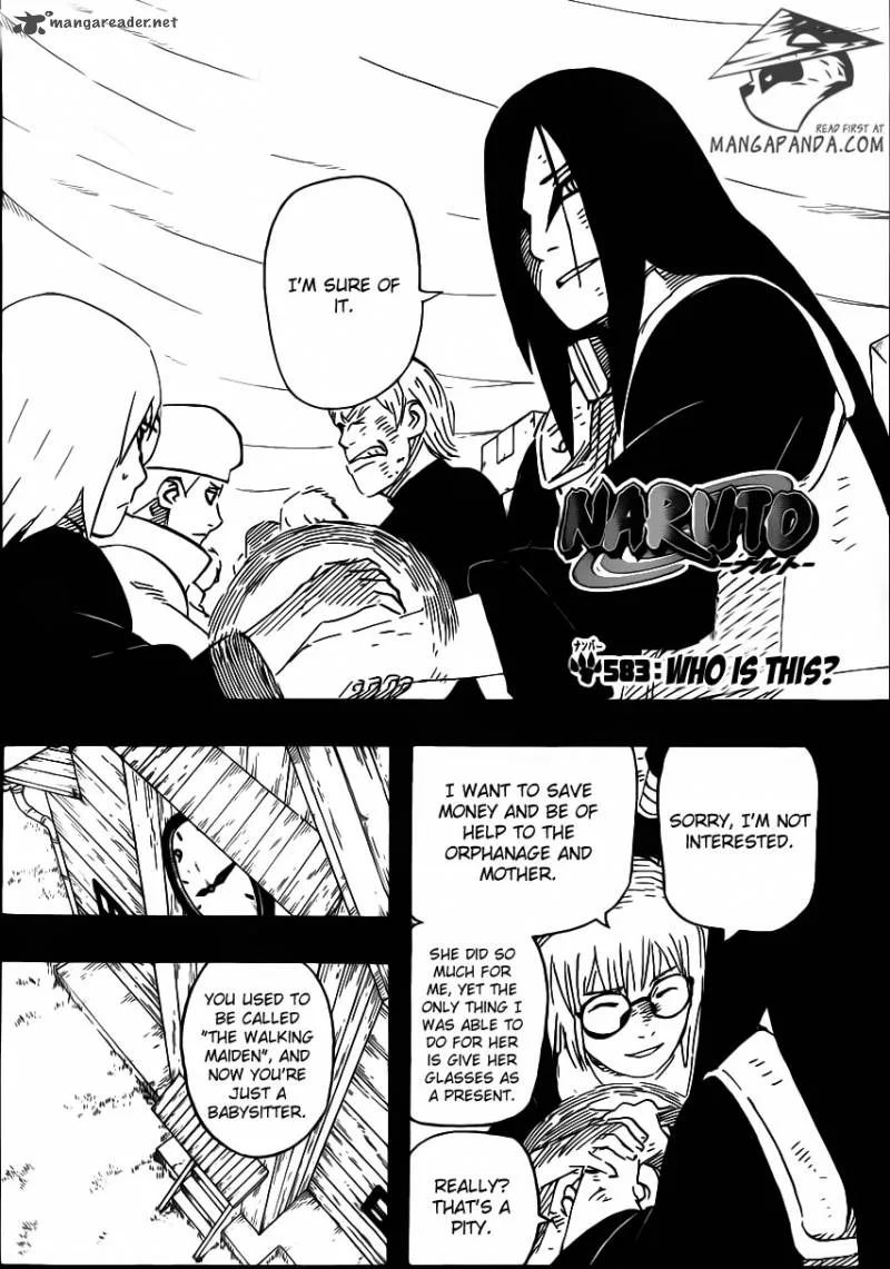 Naruto Chapter 583 page 2