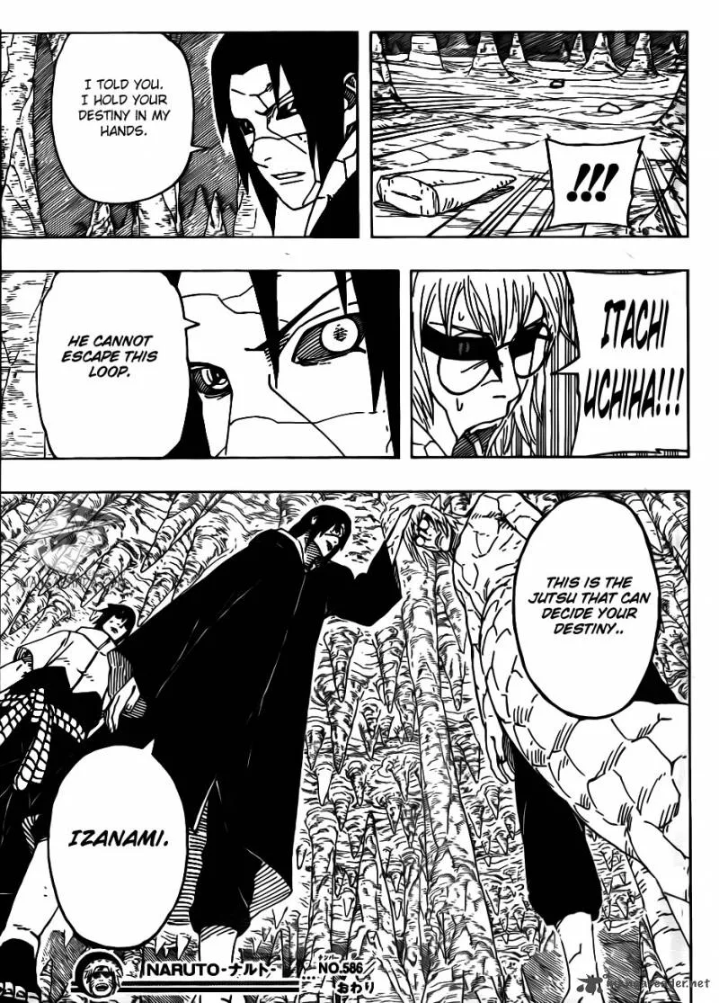 Naruto Chapter 586 page 17
