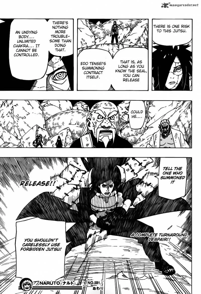 Naruto Chapter 591 page 17