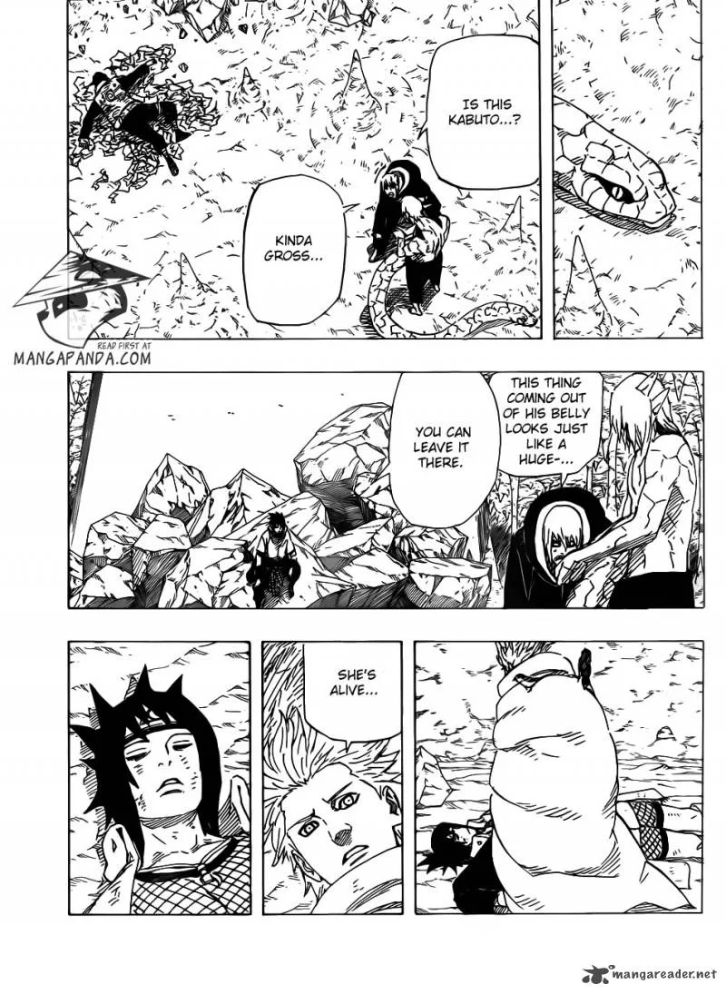 Naruto Chapter 592 page 10
