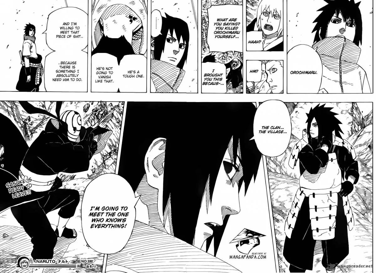 Naruto Chapter 592 page 14