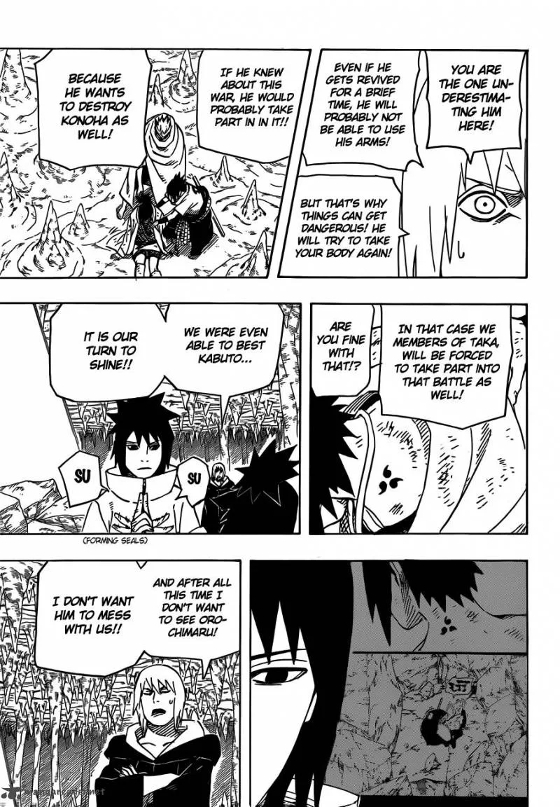 Naruto Chapter 593 page 3