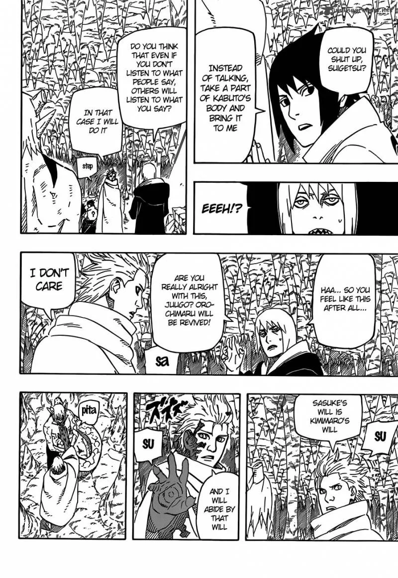 Naruto Chapter 593 page 4