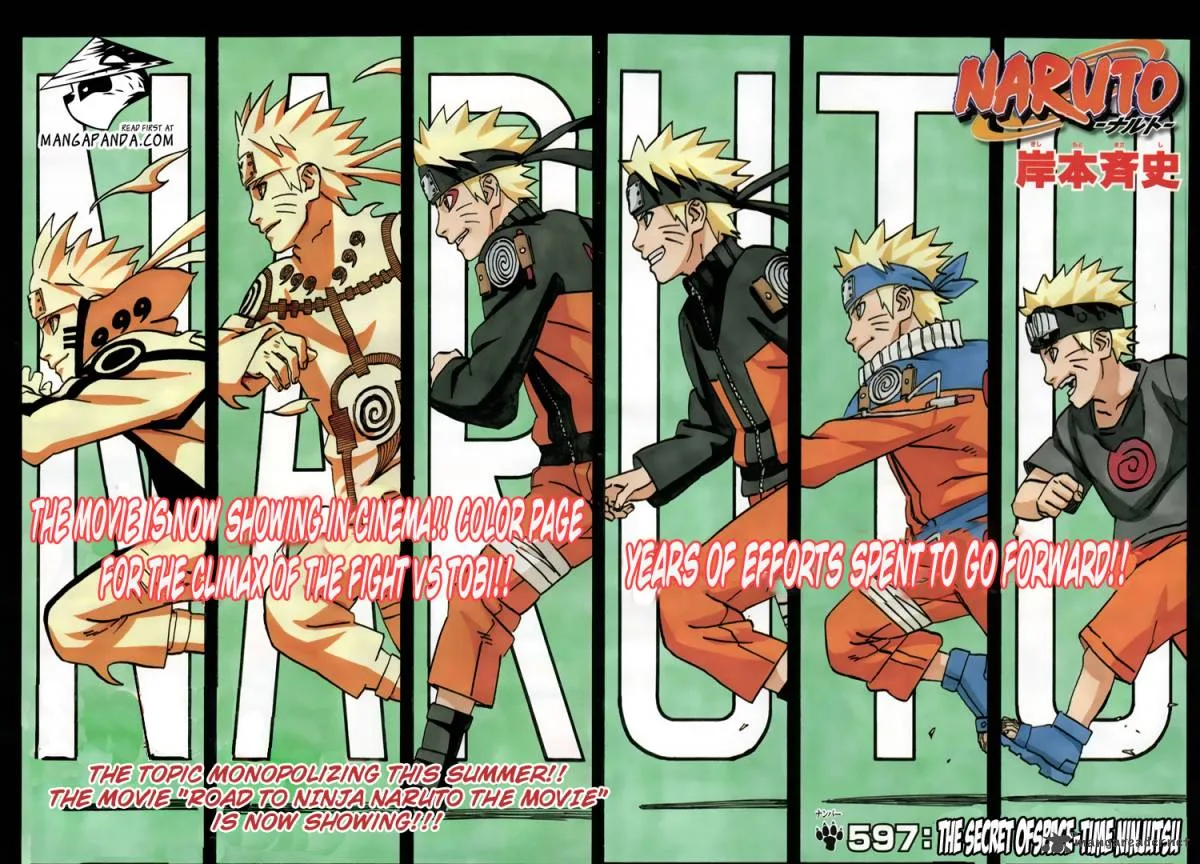 Naruto Chapter 597 page 3