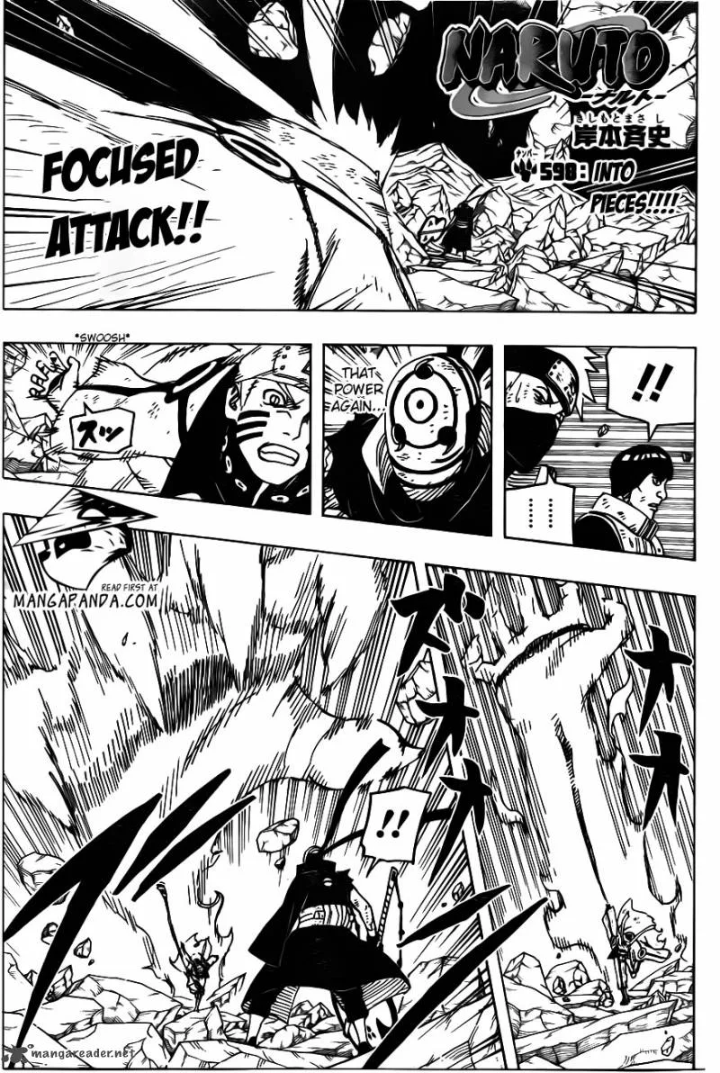 Naruto Chapter 598 page 1