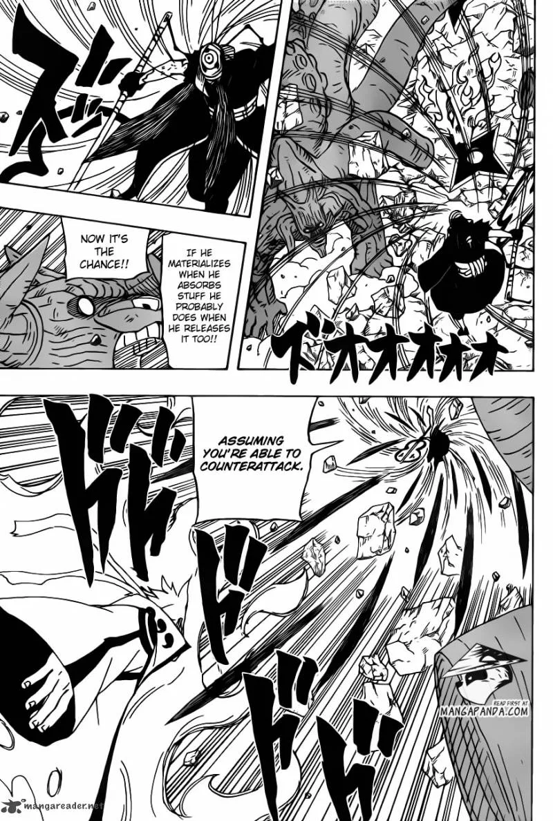 Naruto Chapter 598 page 9