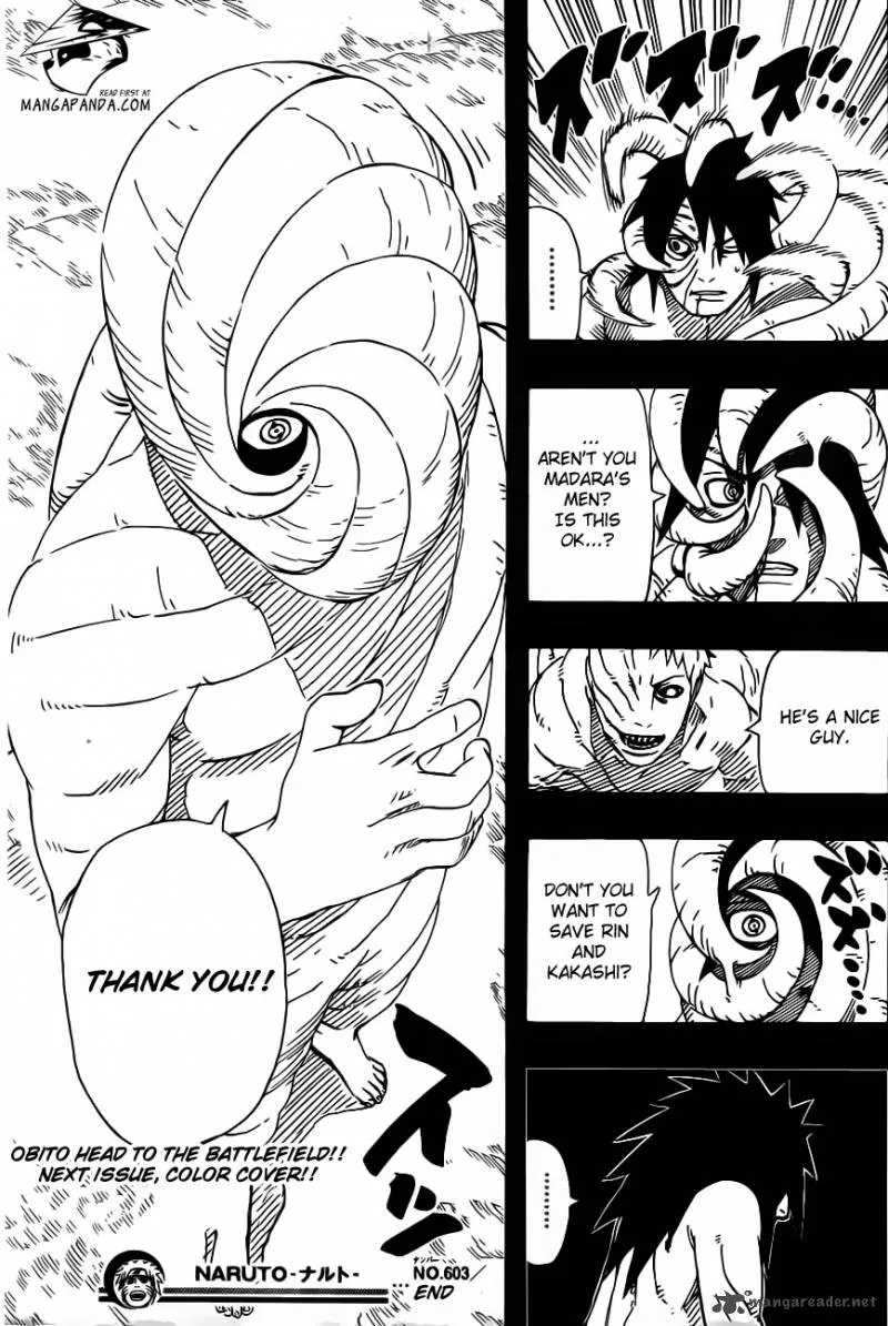 Naruto Chapter 603 page 19