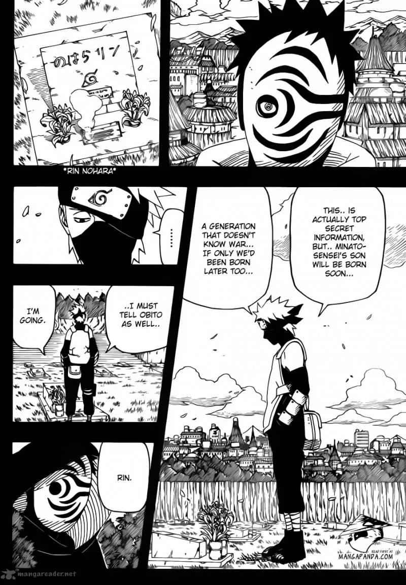 Naruto Chapter 607 page 8