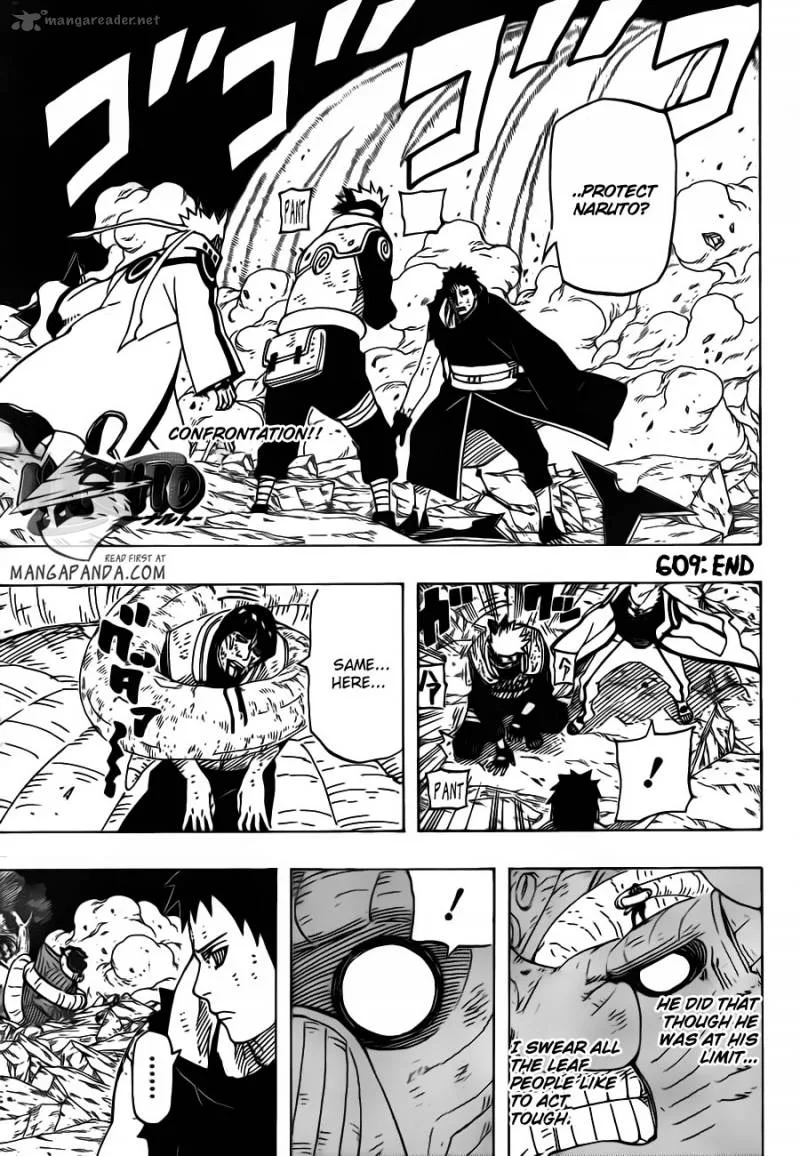 Naruto Chapter 609 page 3