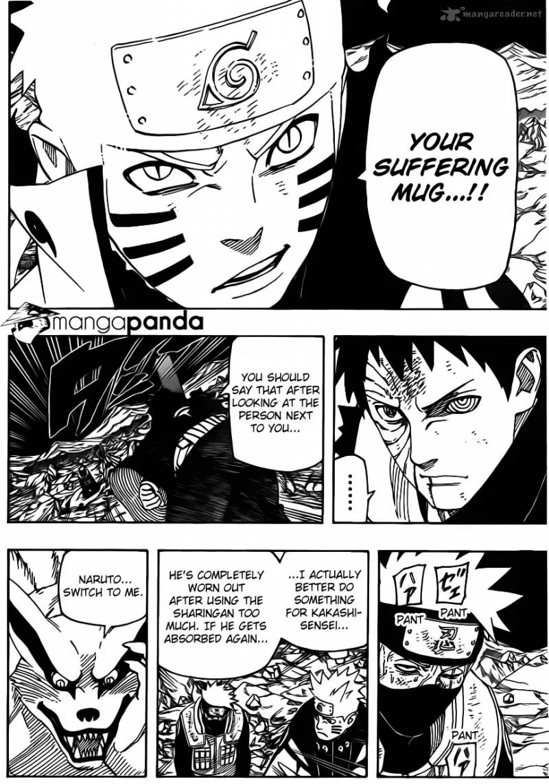 Naruto Chapter 609 page 8
