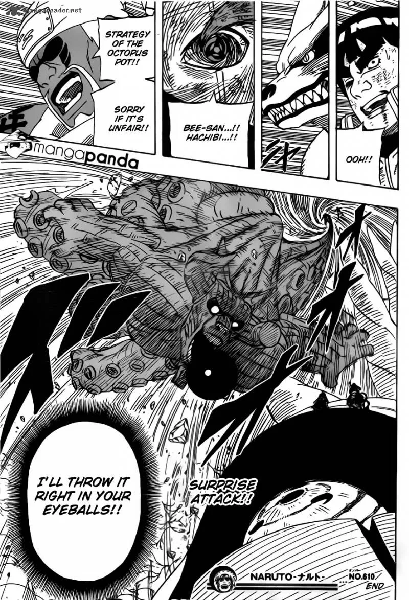 Naruto Chapter 610 page 16