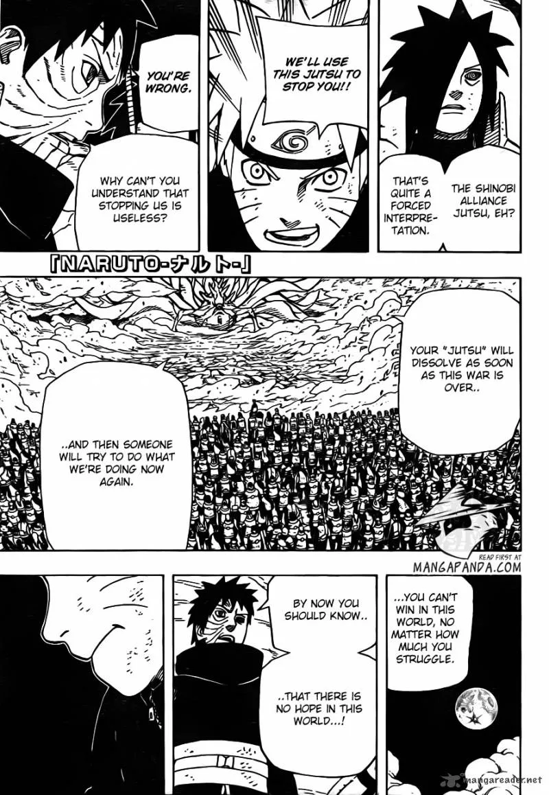 Naruto Chapter 612 page 3