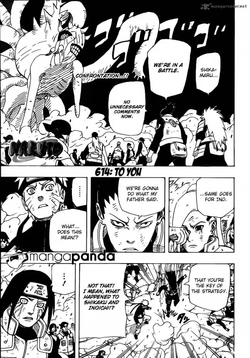Naruto Chapter 614 page 2