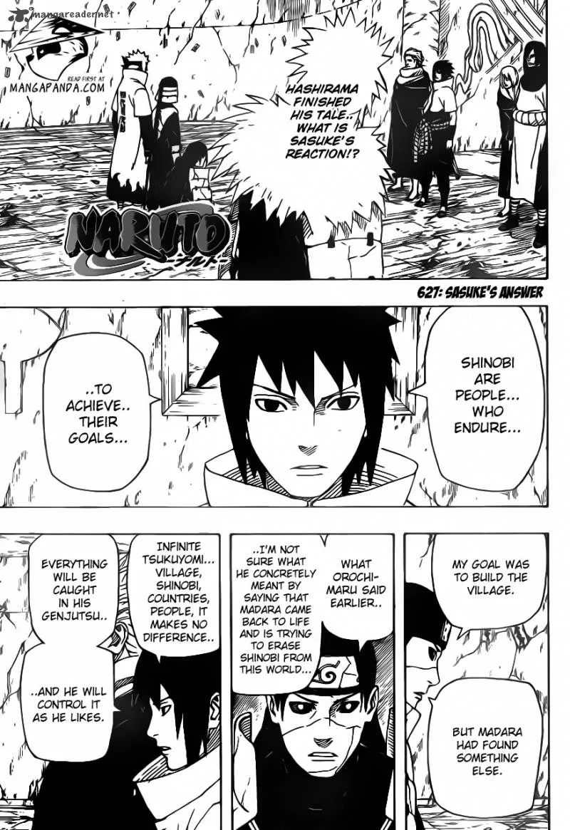 Naruto Chapter 627 page 3