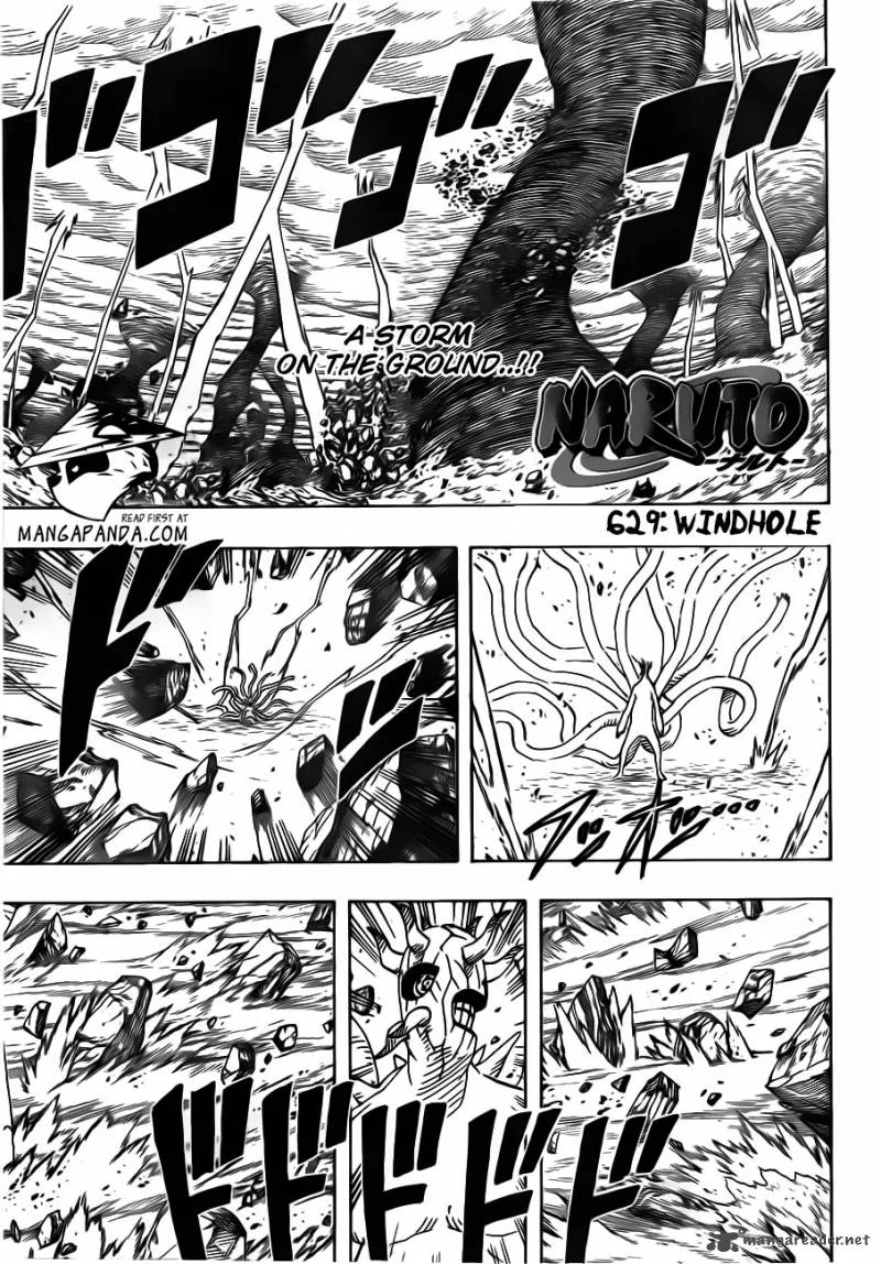 Naruto Chapter 629 page 3