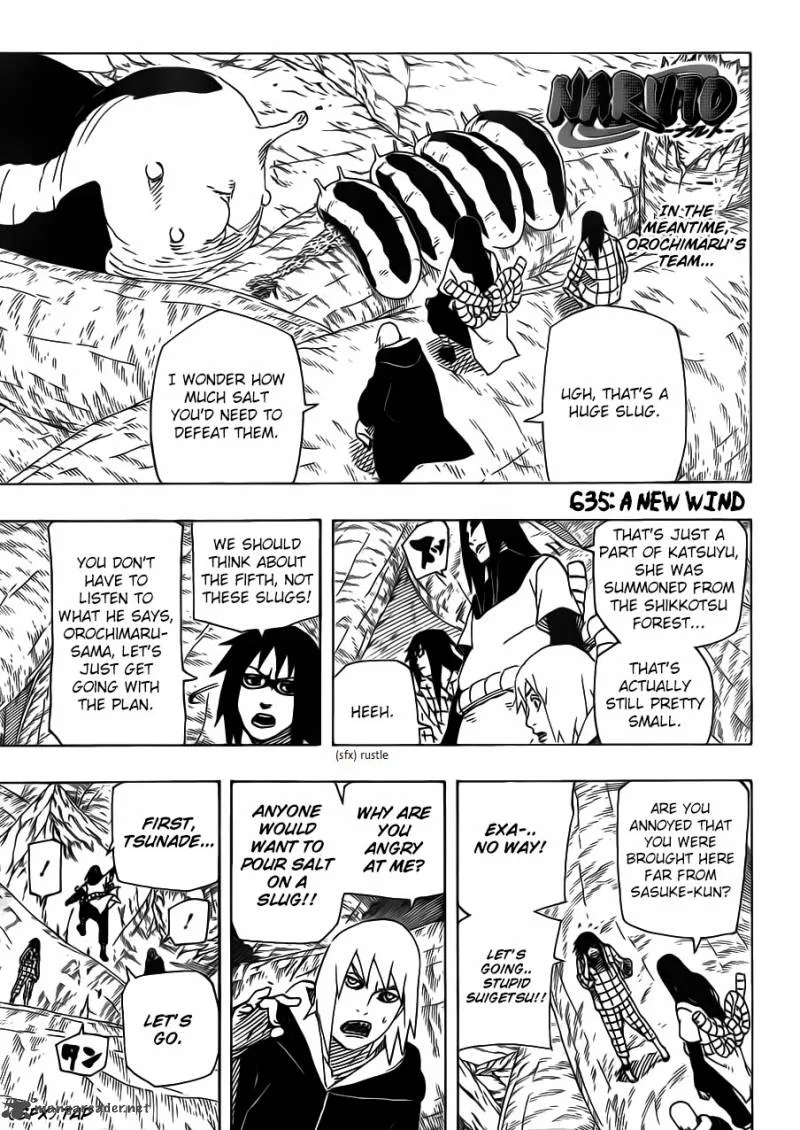 Naruto Chapter 635 page 3